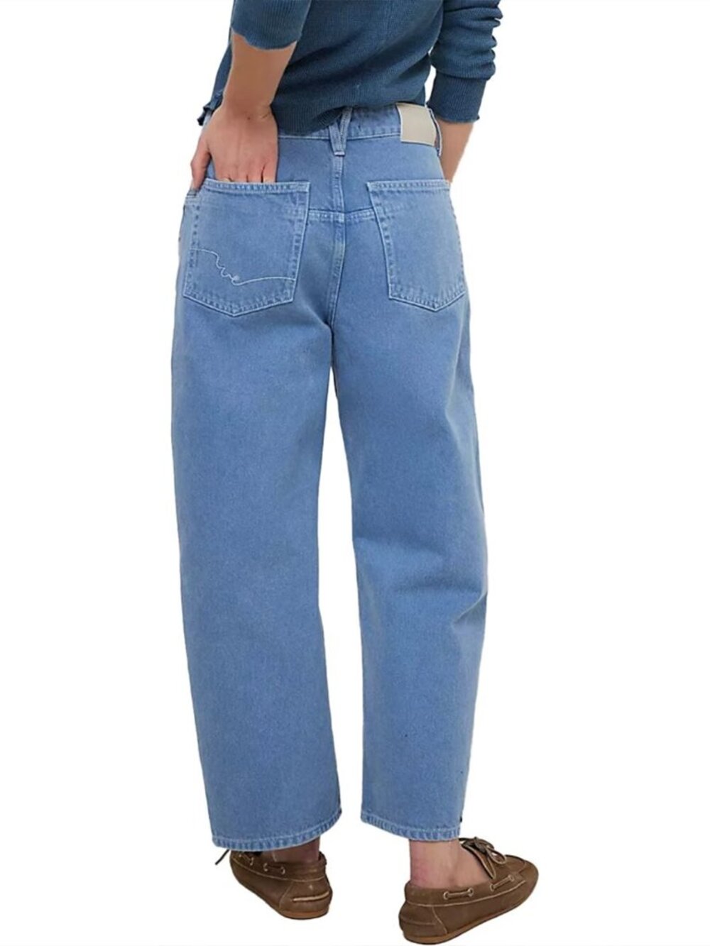 Free People Deep Trance Dropped Boyfriend Jeans - Size 25 - Picture 10 of 10